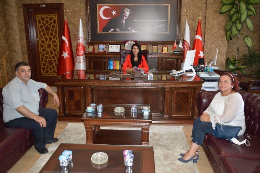 Kadın başsavcımız göreve başladı