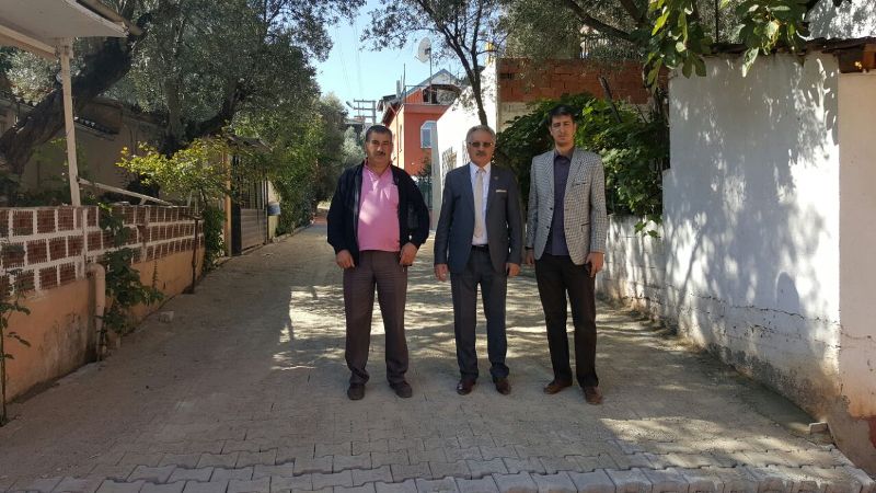 Kurşunlu Mahallesinde Parke Taşı Döşeme Çalışmaları Başladı